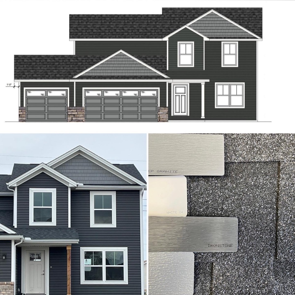 Ironstone (Dark Grey) Siding Carlson Exteriors Inc.